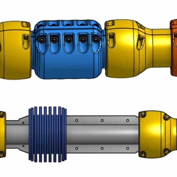 Render of Centraliser Passive Seal